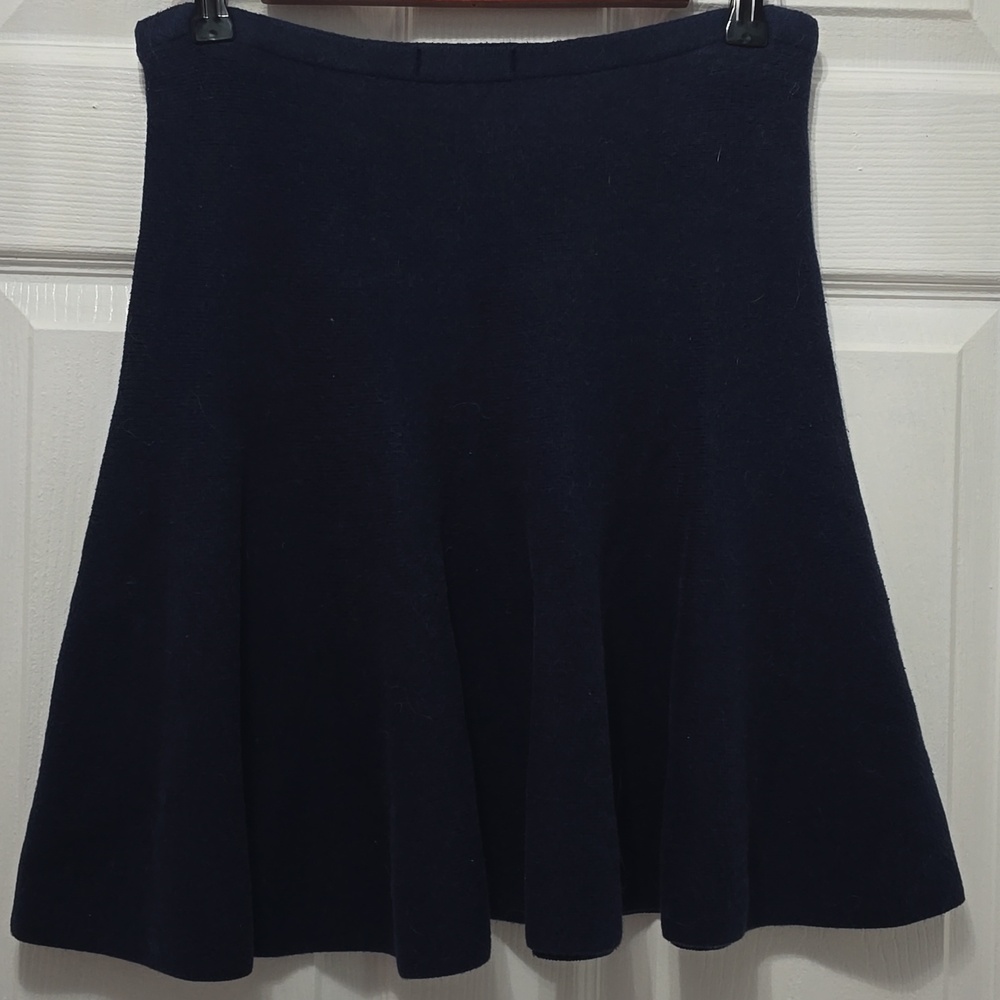 1. State Navy Blue Skater Skirt - Picture 5 of 5